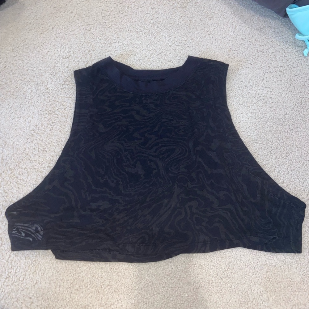 Lululemon all yours crop veil tank
